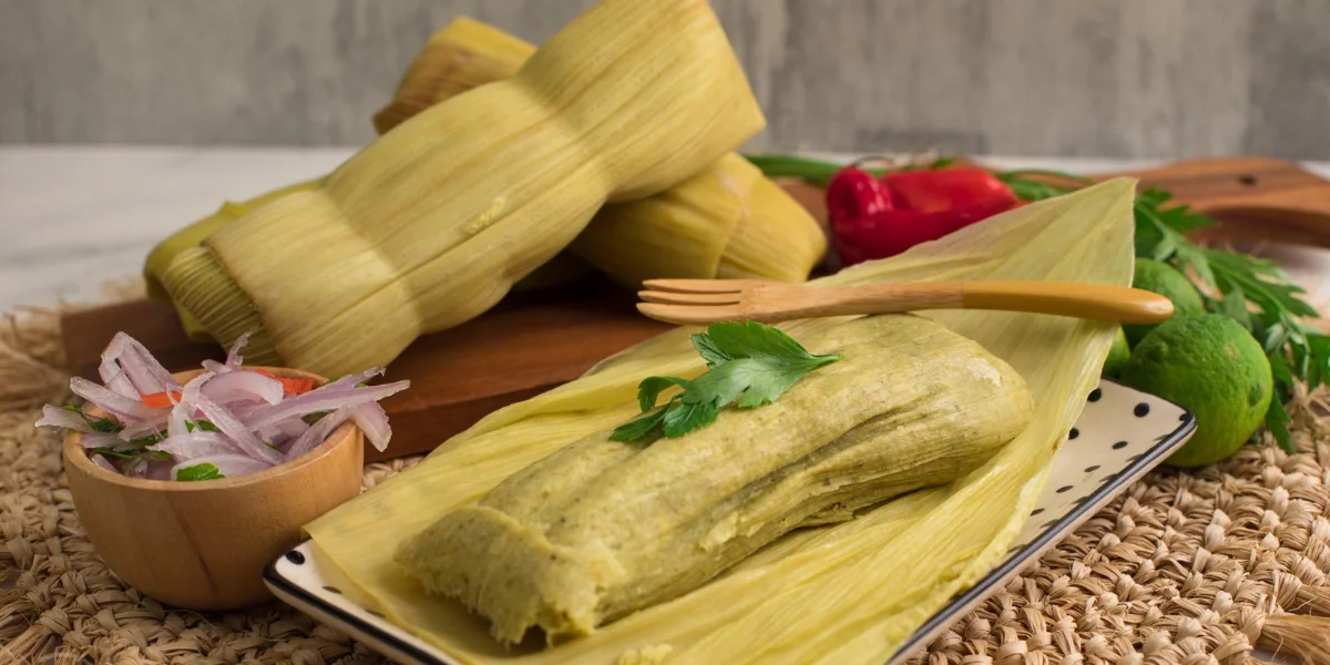 Traditional Peruvian breakfast humitas - Peru Bucket List