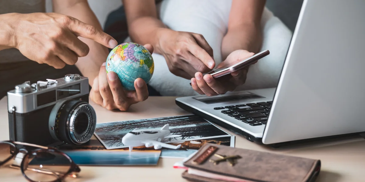 Traveler planning for Peru trip with budget calculator and map - cost planning preparation - Peru Bucket List