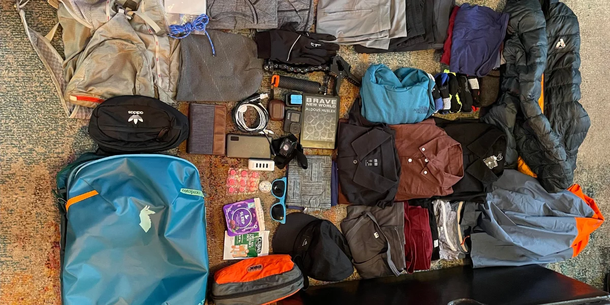 Essential packing gear for Peruvian Amazon travel including quick-dry clothing, waterproof boots and insect protection
