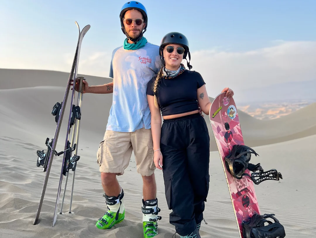 Sandboard and Sandski in Huacachina - Paracas Huacachina Day trips from Lima - Peru Bucket List