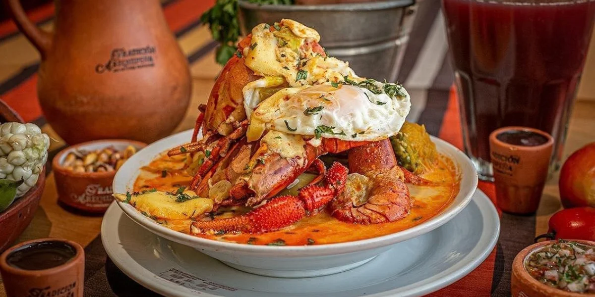 Rocoto relleno and traditional Arequipa cuisine served in Peru